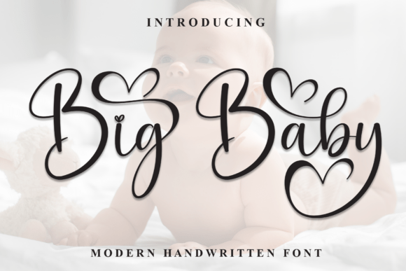 Big Baby Font - Featured Image