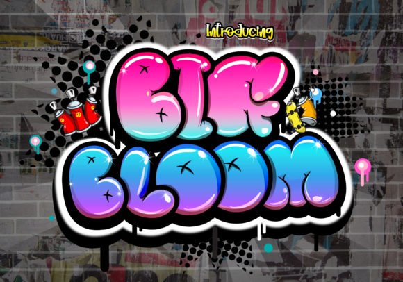 Big Bloom Font - Featured Image