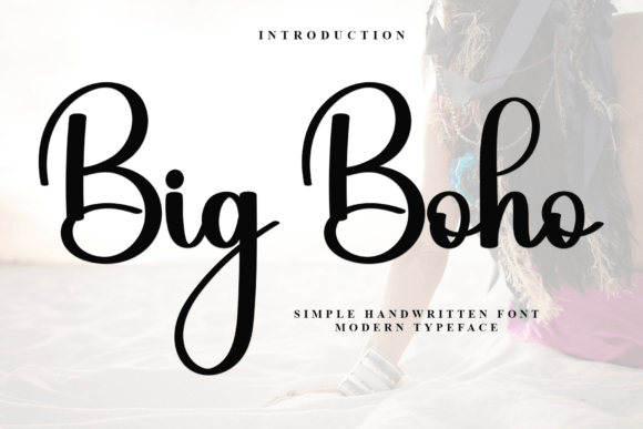 Big Boho Font - Featured Image