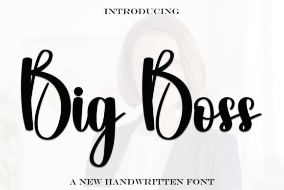 Big Boss Font - Featured Image