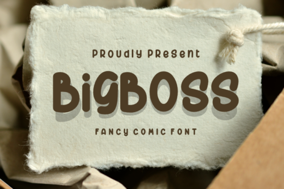 Big Boss Font - Featured Image