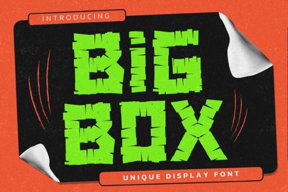 Big Box Font - Featured Image