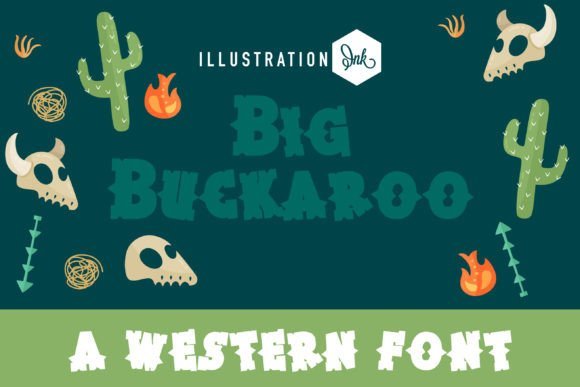 Big Buckaroo Font - Featured Image