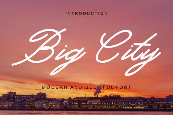 Big City Font - Featured Image