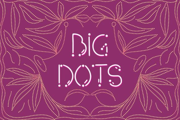Big Dots Font - Featured Image