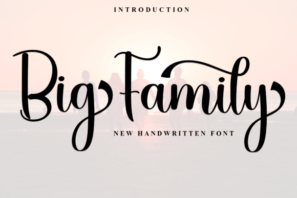 Big Family Font - Featured Image