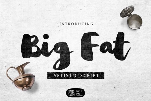 Big Fat Font - Featured Image
