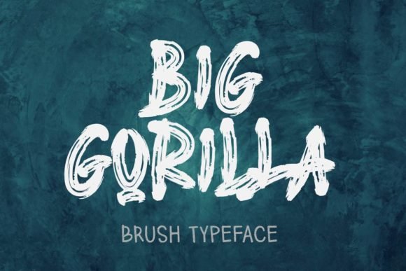 Big Gorilla Font - Featured Image