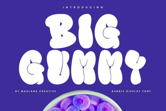 Big Gummy Font - Featured Image