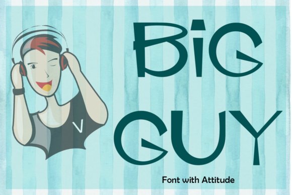 Big Guy Font - Featured Image