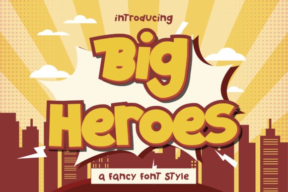 Big Heroes Font - Featured Image