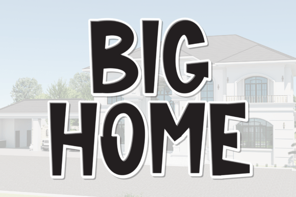 Big Home Font - Featured Image
