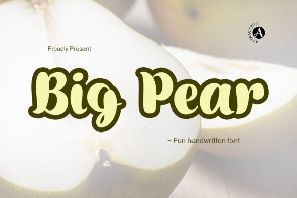 Big Pear Font - Featured Image