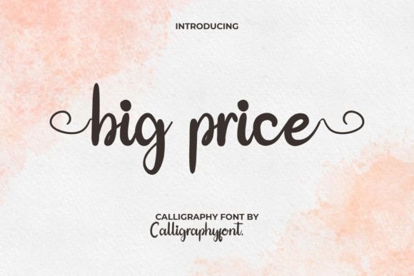 Big Price Font - Featured Image