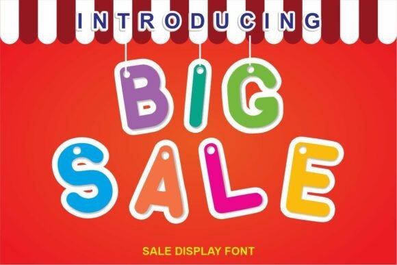 Big Sale Font - Featured Image