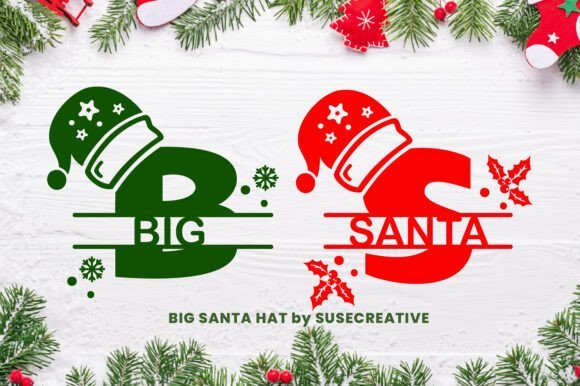 Big Santa Hat Font - Featured Image
