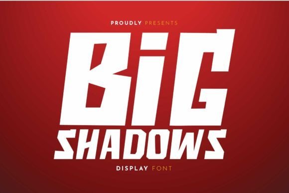 Big Shadows Font - Featured Image
