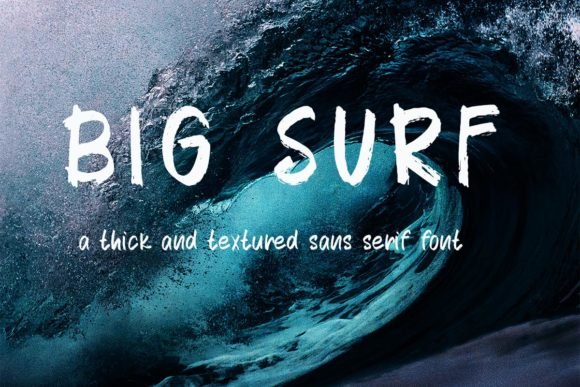 Big Surf Font - Featured Image