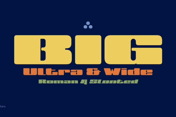 Big Ultra Wide Font - Featured Image