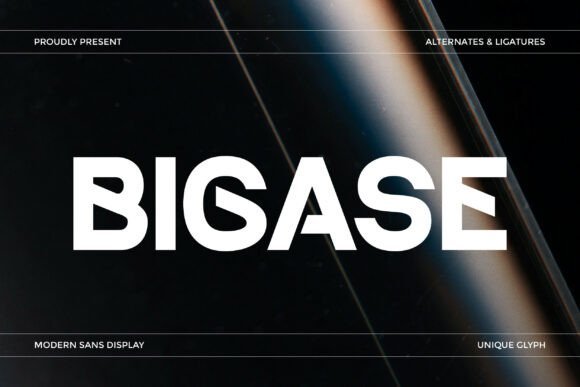 Bigase Font - Featured Image