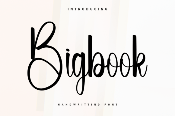 Bigbook Font - Featured Image