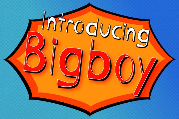 Bigboy Font - Featured Image