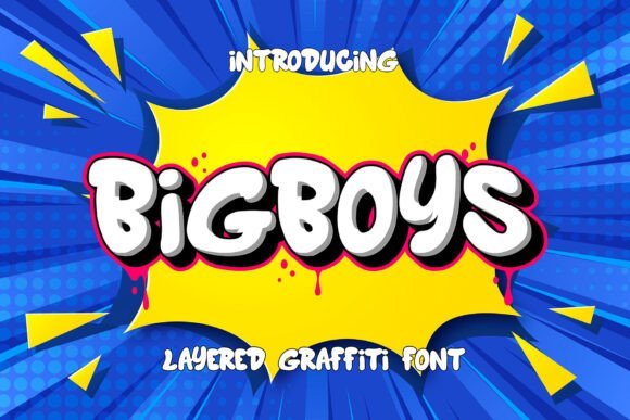 Bigboys Font - Featured Image