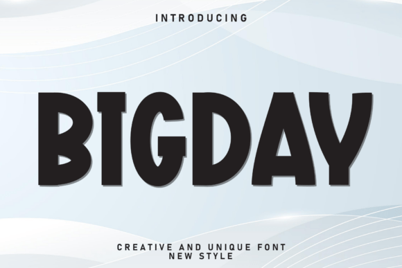 Bigday Font - Featured Image