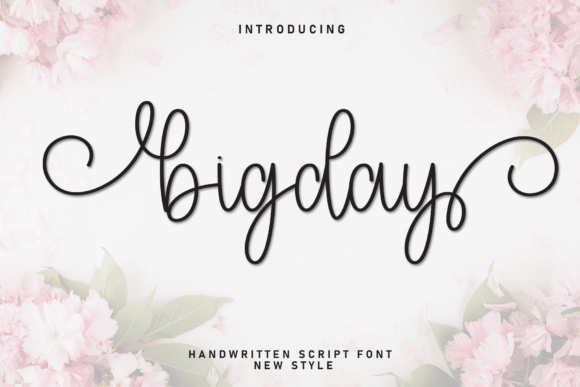 Bigday Font - Featured Image