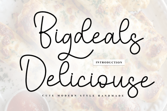 Bigdeals Deliciouse Font - Featured Image