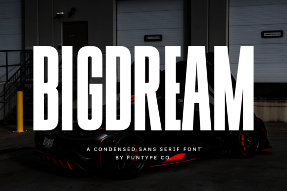 Bigdream Font - Featured Image