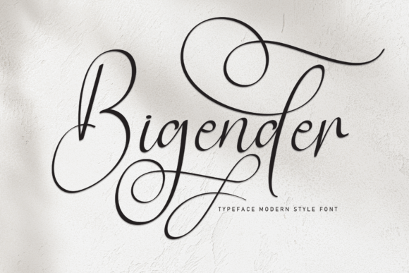 Bigender Font - Featured Image
