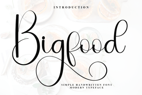 Bigfood Font - Featured Image