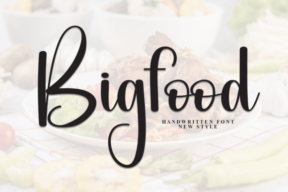 Bigfood Font - Featured Image