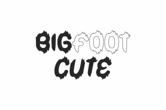 Bigfoot Cute Font - Featured Image