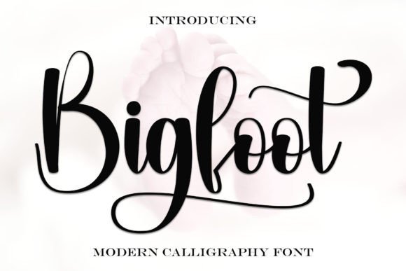 Bigfoot Font - Featured Image