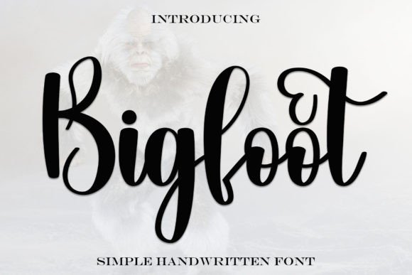 Bigfoot Font - Featured Image