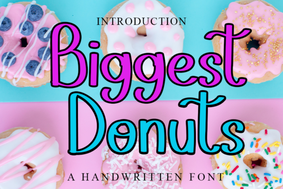 Biggest Donuts Font - Featured Image