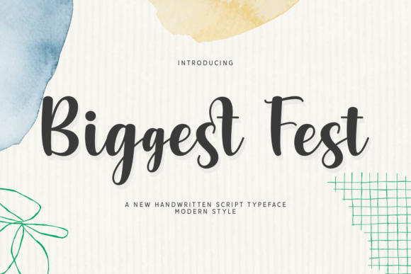 Biggest Fest Font - Featured Image