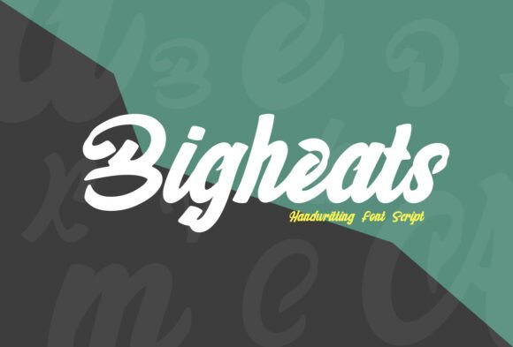 Bigheats Font - Featured Image