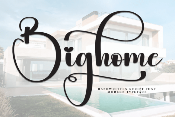 Bighome Font - Featured Image