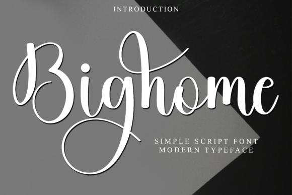 Bighome Font - Featured Image