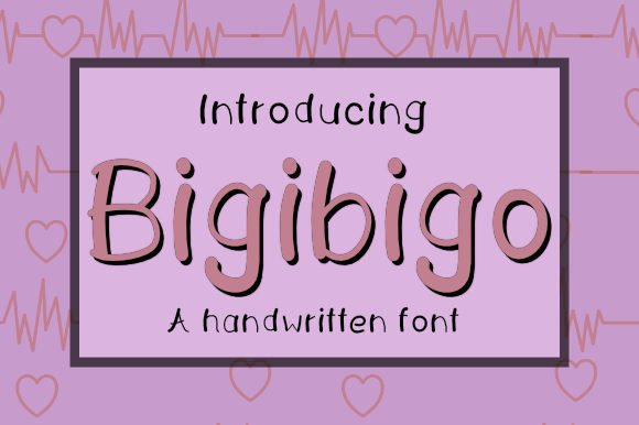 Bigibigo Font - Featured Image