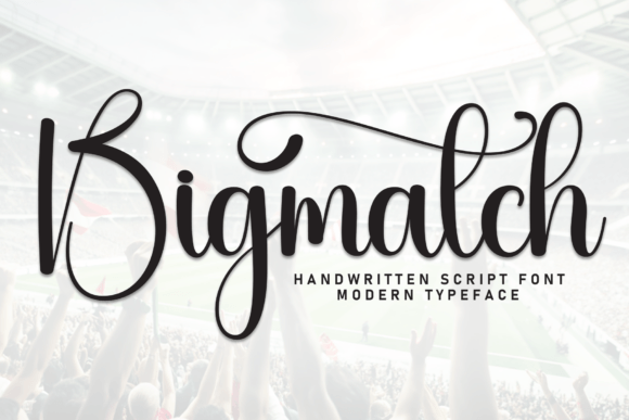 Bigmatch Font - Featured Image