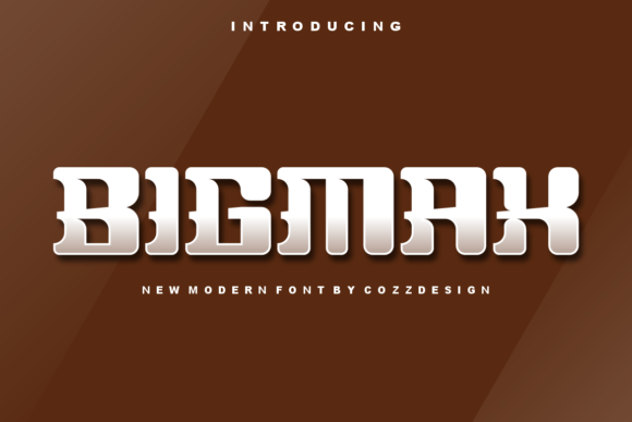 Bigmax Font - Featured Image