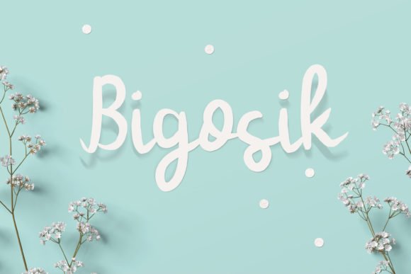 Bigosik Font - Featured Image