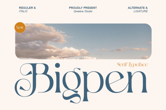 Bigpen Font - Featured Image