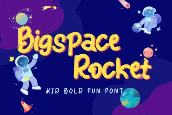 Bigspace Rocket Font - Featured Image