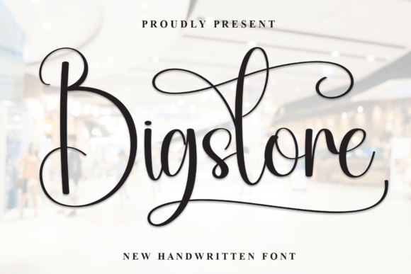 Bigstore Font - Featured Image