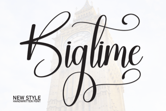 Bigtime Font - Featured Image